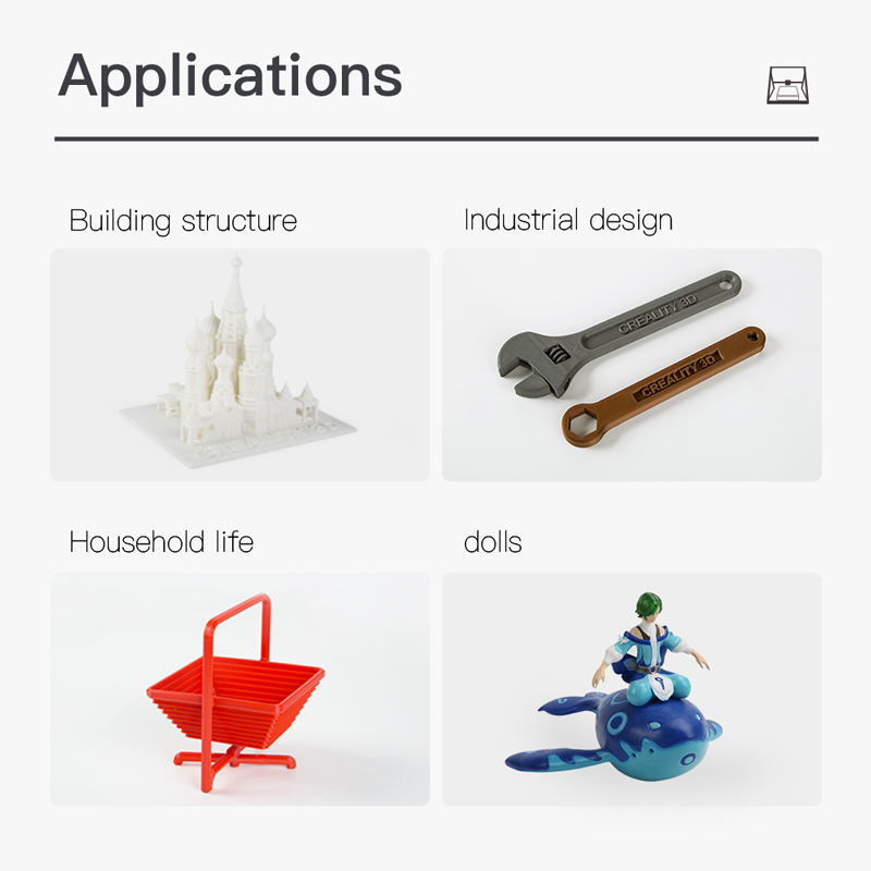 Applications, building structure, industrial design, household life, dolls.