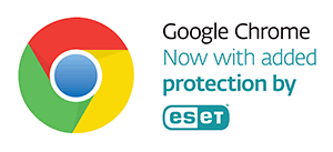 Google Chrome Now with added protection by ESET