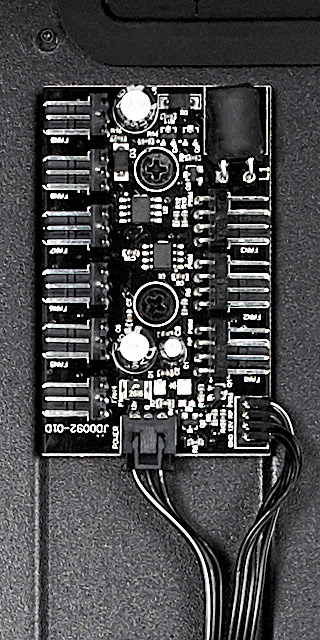 Close oup of the Define S2 fan ports