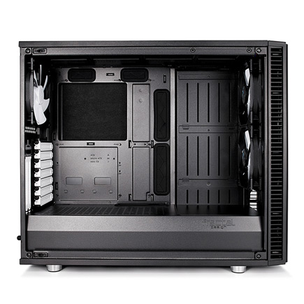 The Define S2 side view showing spacious interior