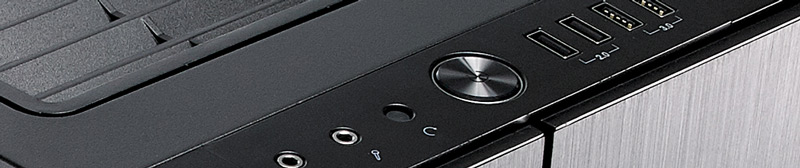 Close up of R6 case top
