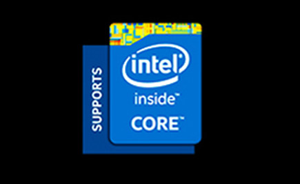 Intel Inside Core logo.