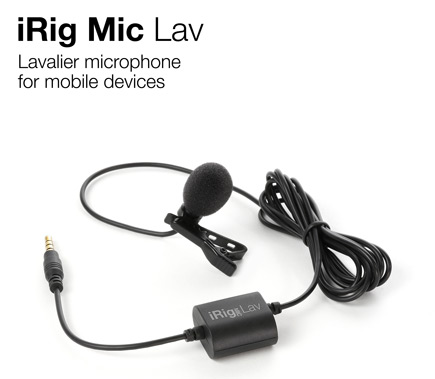 IK Multimedia iRig Lavalier Microphone