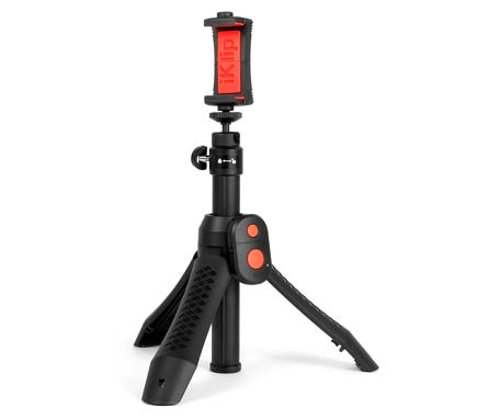 IK Multimedia iRig iKlip Grip Pro. Video streaming kit for smartphones