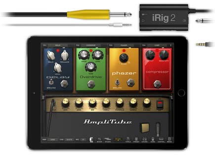 IK Multimedia iRig 2 Mobile Guitar Interface components