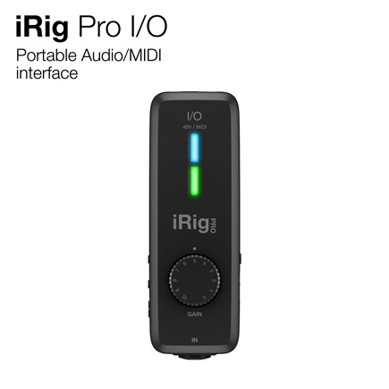 IK Multimedia iRig Pro I/O Portable Audio & MIDI Interface