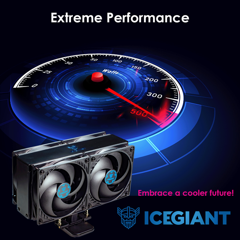 IceGiant ProSiphon Elite Extreme Performance. Embrace a cooler future.