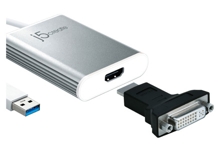 Close up of adapter and cable ends
