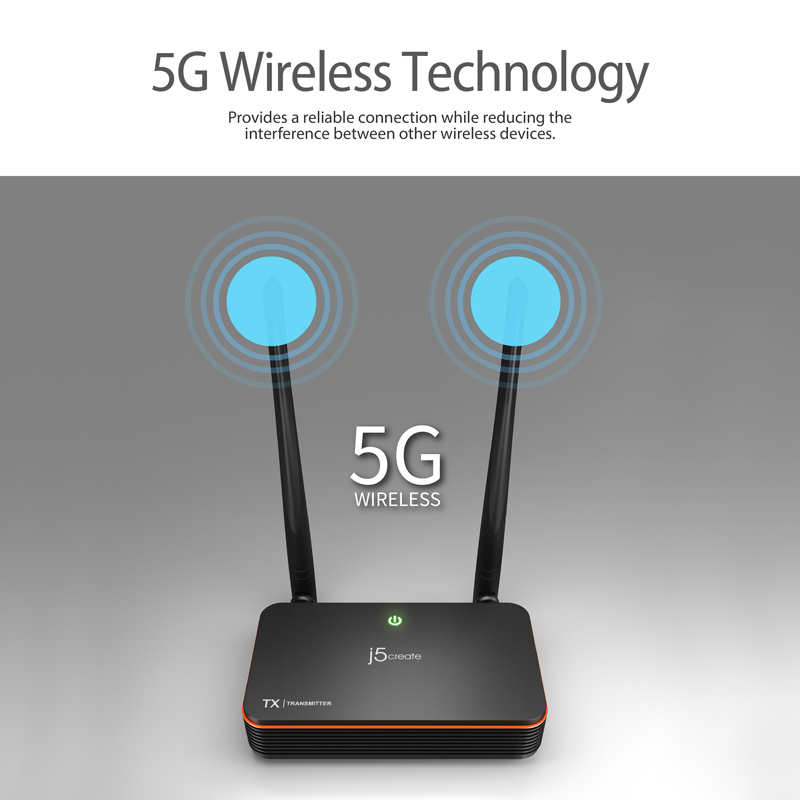 5G Wireless Technology provides a realiable connection while reducing the interference between other wireless devices.