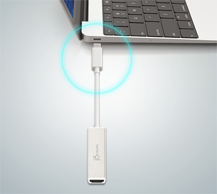 Image showing USB-C cable with device