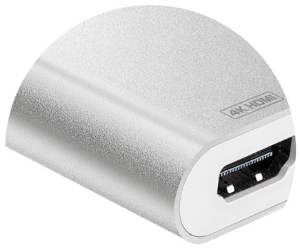 Close up of adapter port