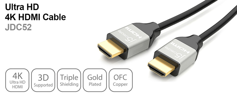 j5create JDC52 4K HDMI Cable