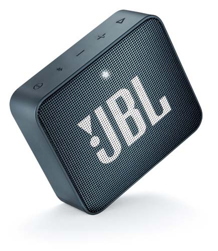 JBL Go2 slate blue speaker 