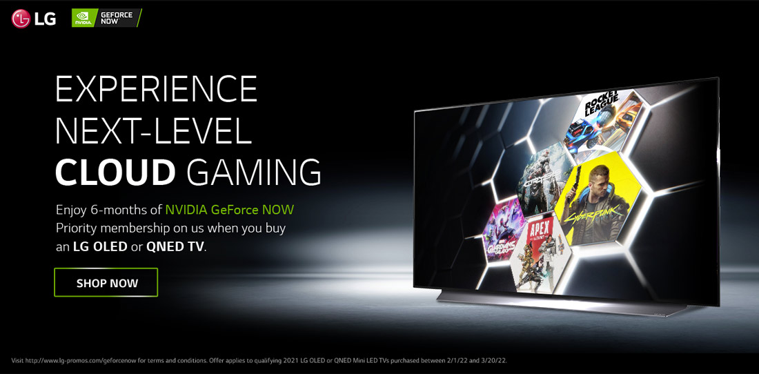 LG Expands Cloud Gaming Experience on 2023 TVs with Nvidia GeForce