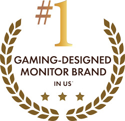 Number One Gaming-Designed Monitor Brand In The US