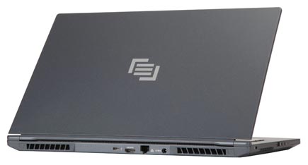 MainGear Element Gaming Laptop back vents