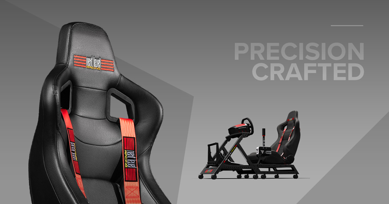 Next Level Racing GTtrack Simulator Cockpit Precision Crafted