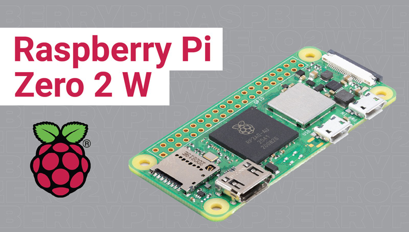 Raspberry Pi Zero W, the low-cost pared-down Pi, with built-in