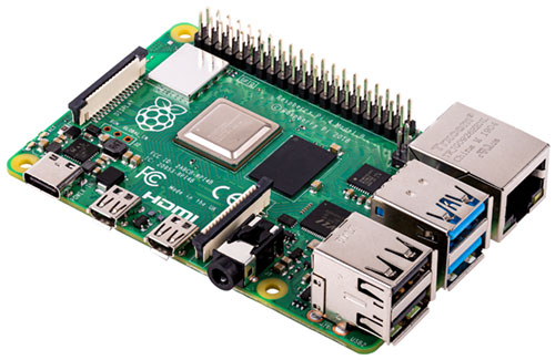 LABISTS Raspberry Pi 4 8GB RAM Starter Kit with 64GB Micro SD Card  (Raspbian)