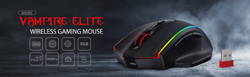 Redragon M686 Vampire Elite Wireless Gaming Mouse