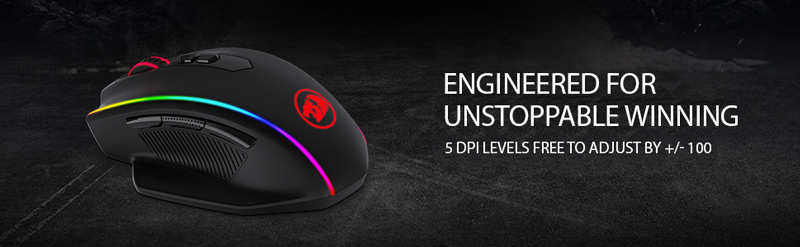 Engineered for unstoppable winning. 4 DPI Levels Free tp adjust by plus or minus 100.