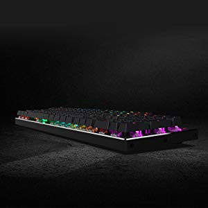 Flat lighted multi-color keyboard