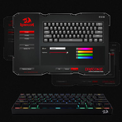 Redragon K530 Draconic 61 Key TKL 60% Compact RGB Wireless Mechanical  Gaming Keyboard, Brown Tactile Switches, Bluetooth 5.0 - Micro Center