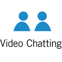 Video chatting icon