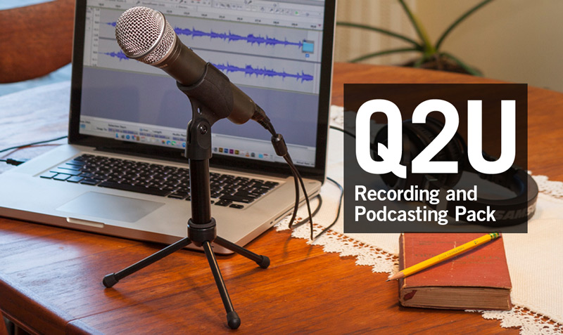 Samson Q2U Recordimg amd Podcasting Pack