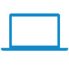Icon depicting laptop