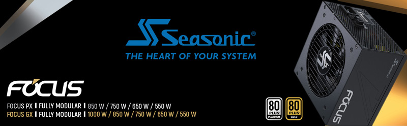Seasonic The Heart Of Your System. Focus GX 650.