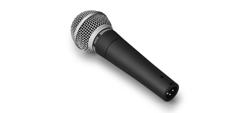 Shure The sound e Shure SM58-LC Dynamic Vocal Microphoof premier podcasts. SM7B dynamic vocal microphone