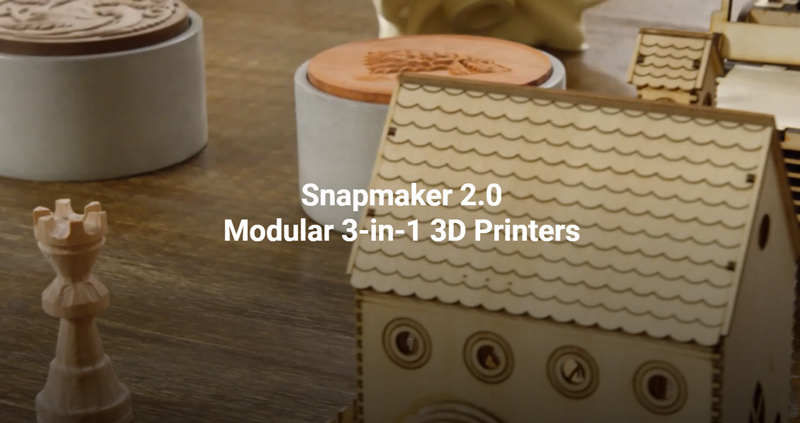 Snapmaker 2.0 Modular three in one 3D Printers