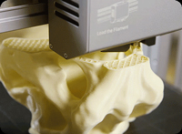 3D printer printing model