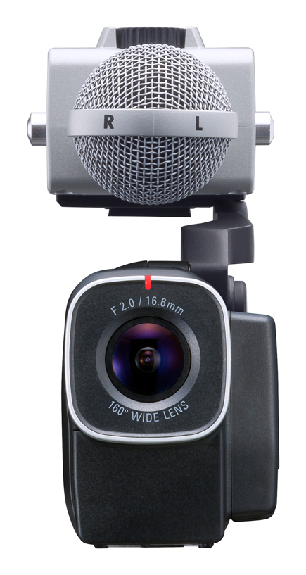 Front view of the The Zoom Q8 Handy Video Recorder