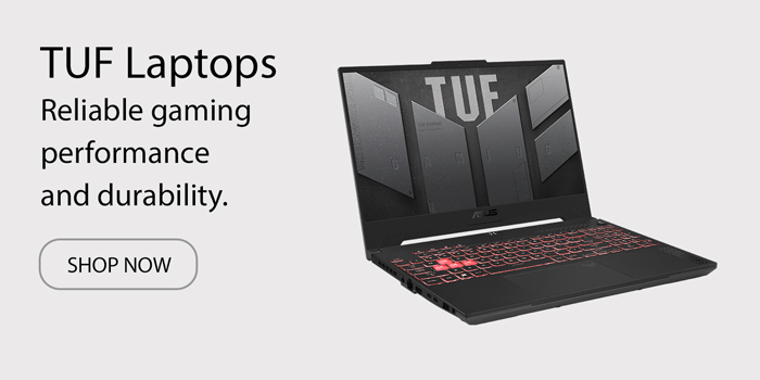 TUF Laptops - Reliable gaming performance and durability. Shop Now