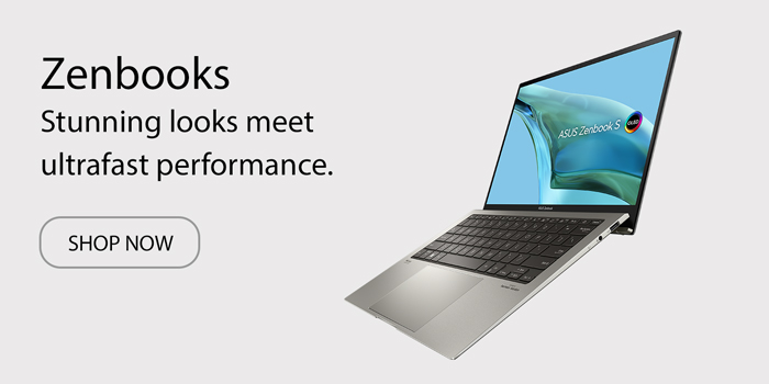 Zenbooks - Stunning looks meet ultrafast performance. Shop Now