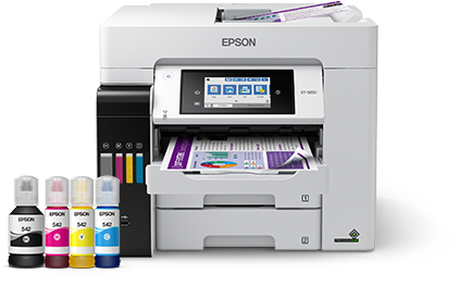 Epson EcoTank Printer with Ink