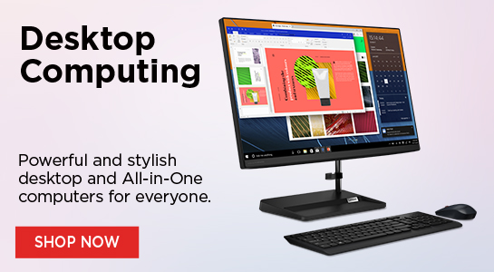 Desktop Computing - Powerful and stylish desktop and All-in-One computers for everyone. Shop Now