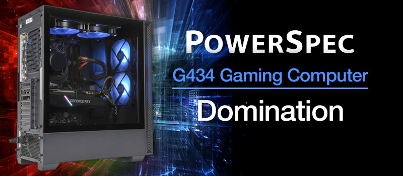 PowerSpec G434 Gaming Computer