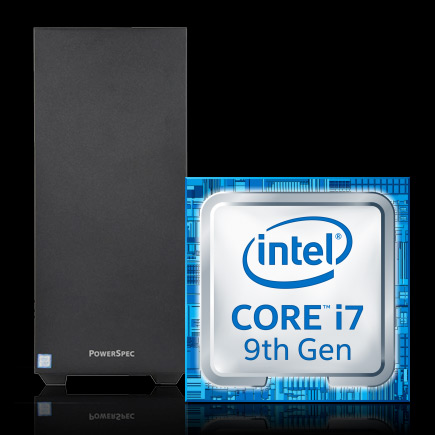 Powerspec G434 Gaming Desktop Pc Intel Core I7 9700kf Processor 3 6ghz Nvidia Geforce Rtx 70 Super 8gb Gddr6 32gb Micro Center