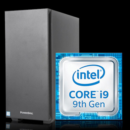 PowerSpec G465 Gaming Computer with Intel Core i9 9th Gen icon