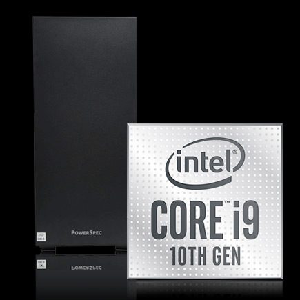 PowerSpec G467 Gaming Computer with Intel Core i9 10th Gen icon