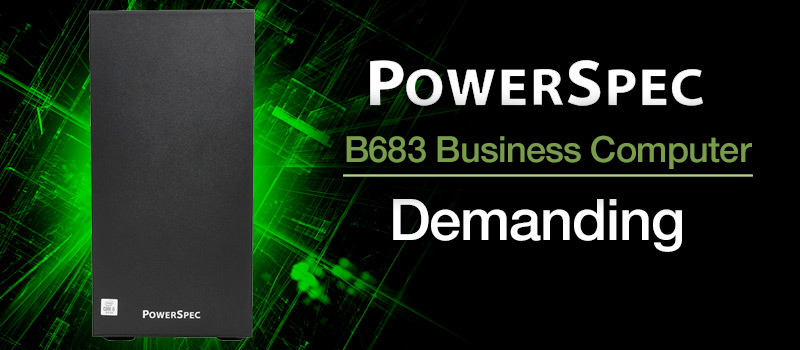 PowerSpec B683 Business Computer