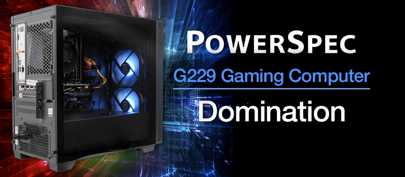 PowerSpec G229 Gaming Computer