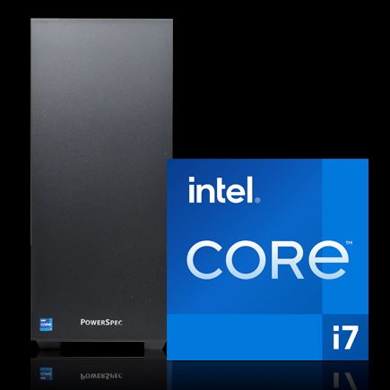PowerSpec B748 business computer with Intel Core i5 9th Gen icon