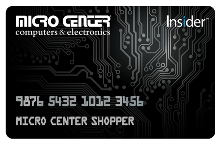 Micro Center Insider Credit Card