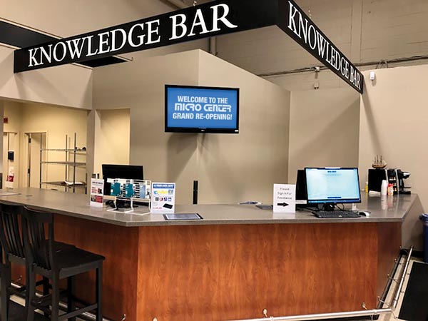 Micro Center Knowledge Bar