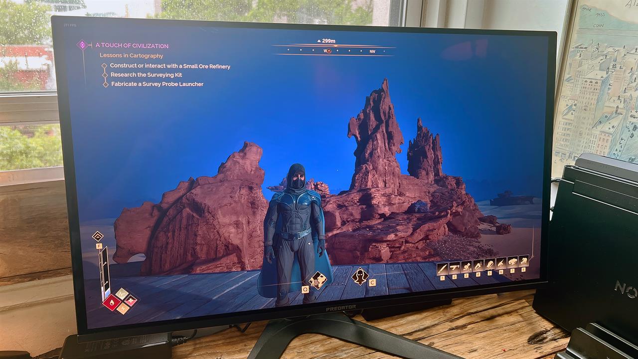 Dune Awakening on a gaming PC. 