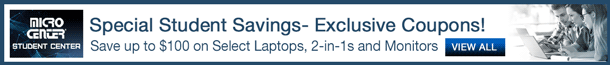 Exclusive Student Coupons